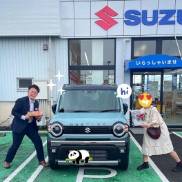 ハスラータフワイルドご納車♬
